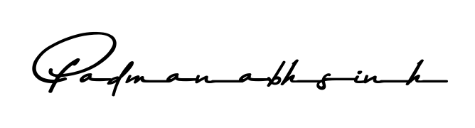 Padmanabhsinh stylish signature style. Best Handwritten Sign (Asem Kandis PERSONAL USE) for my name. Handwritten Signature Collection Ideas for my name Padmanabhsinh. Padmanabhsinh signature style 9 images and pictures png