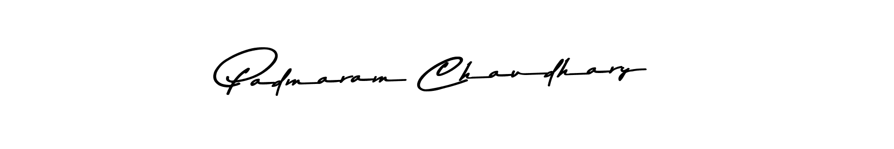 How to make Padmaram Chaudhary signature? Asem Kandis PERSONAL USE is a professional autograph style. Create handwritten signature for Padmaram Chaudhary name. Padmaram Chaudhary signature style 9 images and pictures png