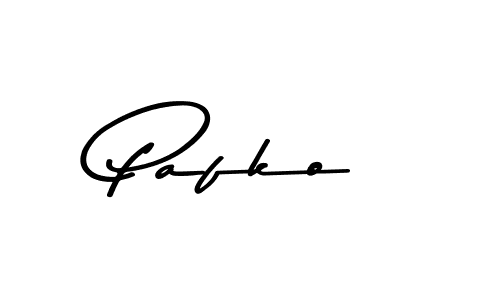 Use a signature maker to create a handwritten signature online. With this signature software, you can design (Asem Kandis PERSONAL USE) your own signature for name Pafko. Pafko signature style 9 images and pictures png