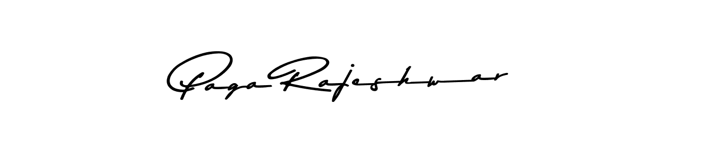 Make a beautiful signature design for name Paga Rajeshwar. Use this online signature maker to create a handwritten signature for free. Paga Rajeshwar signature style 9 images and pictures png