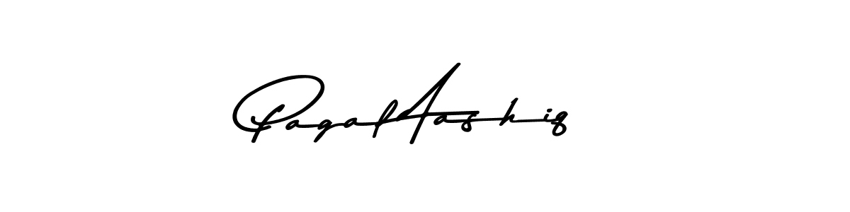 Also You can easily find your signature by using the search form. We will create Pagal Aashiq name handwritten signature images for you free of cost using Asem Kandis PERSONAL USE sign style. Pagal Aashiq signature style 9 images and pictures png