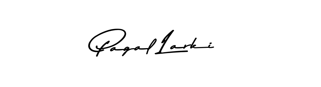 Create a beautiful signature design for name Pagal Larki. With this signature (Asem Kandis PERSONAL USE) fonts, you can make a handwritten signature for free. Pagal Larki signature style 9 images and pictures png