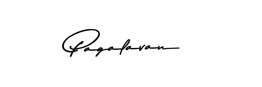 How to make Pagalavan name signature. Use Asem Kandis PERSONAL USE style for creating short signs online. This is the latest handwritten sign. Pagalavan signature style 9 images and pictures png