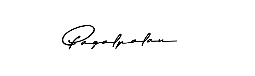 How to make Pagalpalan name signature. Use Asem Kandis PERSONAL USE style for creating short signs online. This is the latest handwritten sign. Pagalpalan signature style 9 images and pictures png