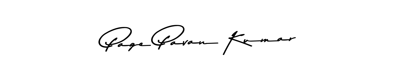 if you are searching for the best signature style for your name Page Pavan Kumar. so please give up your signature search. here we have designed multiple signature styles  using Asem Kandis PERSONAL USE. Page Pavan Kumar signature style 9 images and pictures png