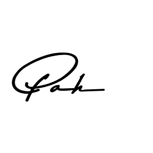 How to make Pah name signature. Use Asem Kandis PERSONAL USE style for creating short signs online. This is the latest handwritten sign. Pah signature style 9 images and pictures png