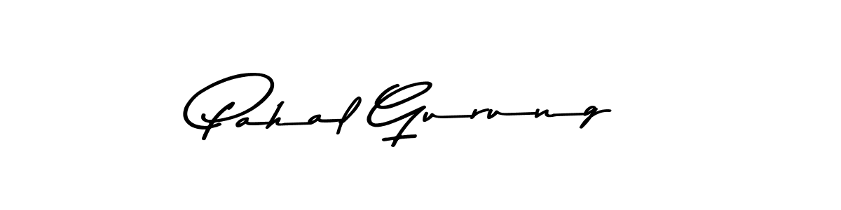 Also You can easily find your signature by using the search form. We will create Pahal Gurung name handwritten signature images for you free of cost using Asem Kandis PERSONAL USE sign style. Pahal Gurung signature style 9 images and pictures png