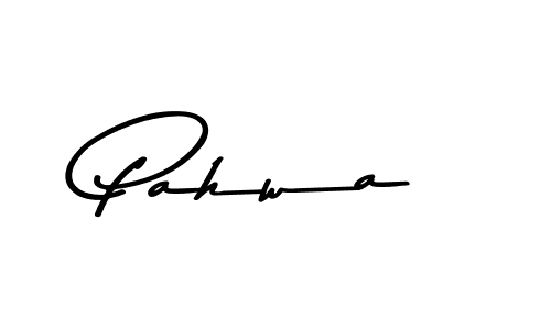 Design your own signature with our free online signature maker. With this signature software, you can create a handwritten (Asem Kandis PERSONAL USE) signature for name Pahwa. Pahwa signature style 9 images and pictures png