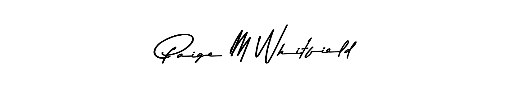 if you are searching for the best signature style for your name Paige M Whitfield. so please give up your signature search. here we have designed multiple signature styles  using Asem Kandis PERSONAL USE. Paige M Whitfield signature style 9 images and pictures png