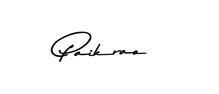 Asem Kandis PERSONAL USE is a professional signature style that is perfect for those who want to add a touch of class to their signature. It is also a great choice for those who want to make their signature more unique. Get Paikrao name to fancy signature for free. Paikrao signature style 9 images and pictures png
