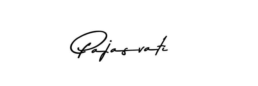 How to make Pajasvati name signature. Use Asem Kandis PERSONAL USE style for creating short signs online. This is the latest handwritten sign. Pajasvati signature style 9 images and pictures png