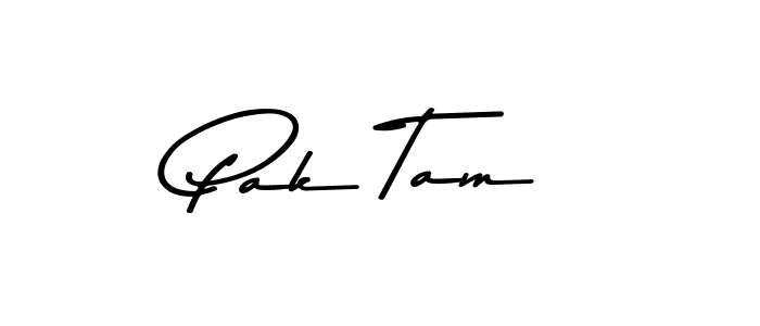Also You can easily find your signature by using the search form. We will create Pak Tam name handwritten signature images for you free of cost using Asem Kandis PERSONAL USE sign style. Pak Tam signature style 9 images and pictures png