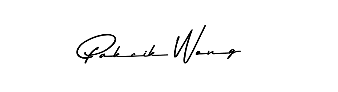 Similarly Asem Kandis PERSONAL USE is the best handwritten signature design. Signature creator online .You can use it as an online autograph creator for name Pakcik Wong. Pakcik Wong signature style 9 images and pictures png