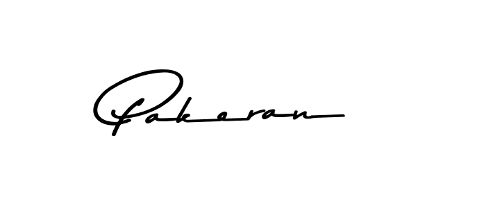 How to make Pakeran signature? Asem Kandis PERSONAL USE is a professional autograph style. Create handwritten signature for Pakeran name. Pakeran signature style 9 images and pictures png