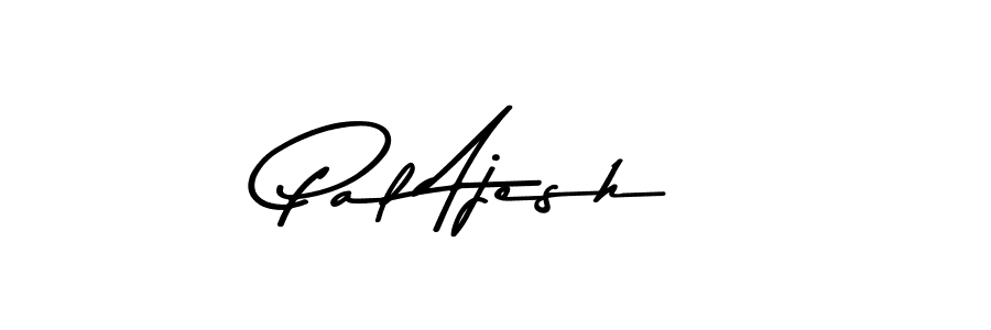 Use a signature maker to create a handwritten signature online. With this signature software, you can design (Asem Kandis PERSONAL USE) your own signature for name Pal Ajesh. Pal Ajesh signature style 9 images and pictures png