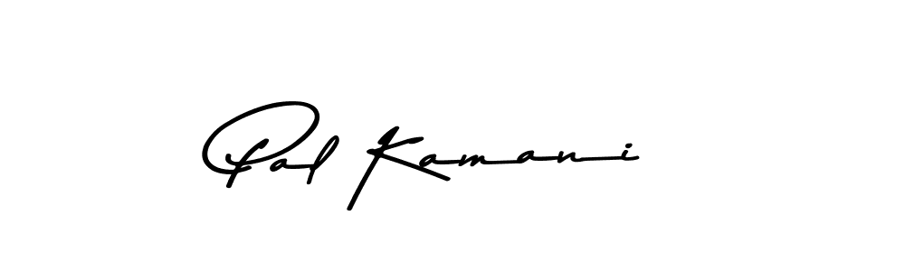 Design your own signature with our free online signature maker. With this signature software, you can create a handwritten (Asem Kandis PERSONAL USE) signature for name Pal Kamani. Pal Kamani signature style 9 images and pictures png