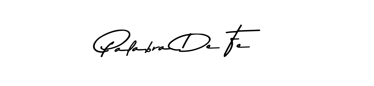 Palabra De Fe stylish signature style. Best Handwritten Sign (Asem Kandis PERSONAL USE) for my name. Handwritten Signature Collection Ideas for my name Palabra De Fe. Palabra De Fe signature style 9 images and pictures png