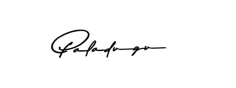 How to make Paladugu name signature. Use Asem Kandis PERSONAL USE style for creating short signs online. This is the latest handwritten sign. Paladugu signature style 9 images and pictures png