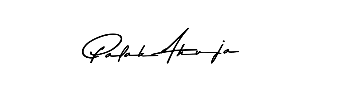 Create a beautiful signature design for name Palak Ahuja. With this signature (Asem Kandis PERSONAL USE) fonts, you can make a handwritten signature for free. Palak Ahuja signature style 9 images and pictures png