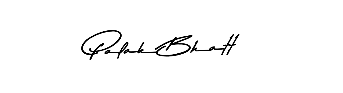 Use a signature maker to create a handwritten signature online. With this signature software, you can design (Asem Kandis PERSONAL USE) your own signature for name Palak Bhatt. Palak Bhatt signature style 9 images and pictures png