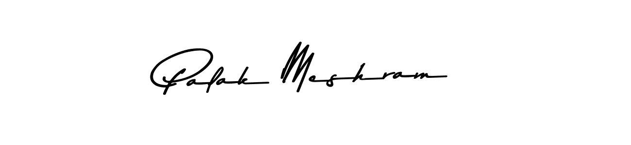 Use a signature maker to create a handwritten signature online. With this signature software, you can design (Asem Kandis PERSONAL USE) your own signature for name Palak Meshram. Palak Meshram signature style 9 images and pictures png