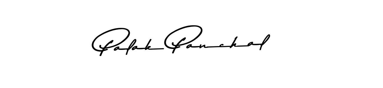 Design your own signature with our free online signature maker. With this signature software, you can create a handwritten (Asem Kandis PERSONAL USE) signature for name Palak Panchal. Palak Panchal signature style 9 images and pictures png