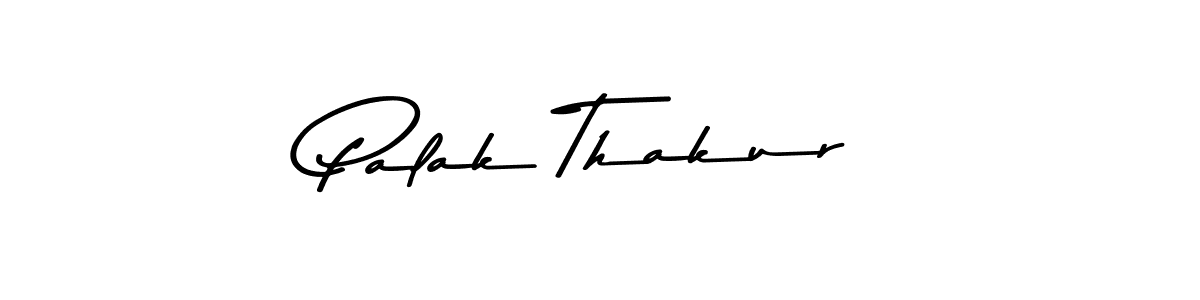 Make a beautiful signature design for name Palak Thakur. With this signature (Asem Kandis PERSONAL USE) style, you can create a handwritten signature for free. Palak Thakur signature style 9 images and pictures png