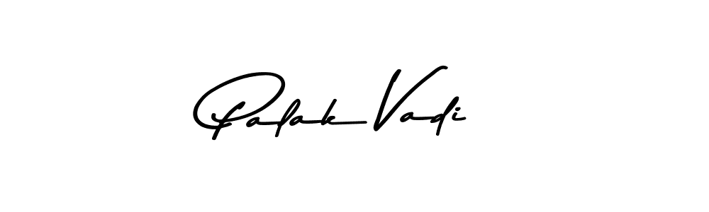 Create a beautiful signature design for name Palak Vadi. With this signature (Asem Kandis PERSONAL USE) fonts, you can make a handwritten signature for free. Palak Vadi signature style 9 images and pictures png