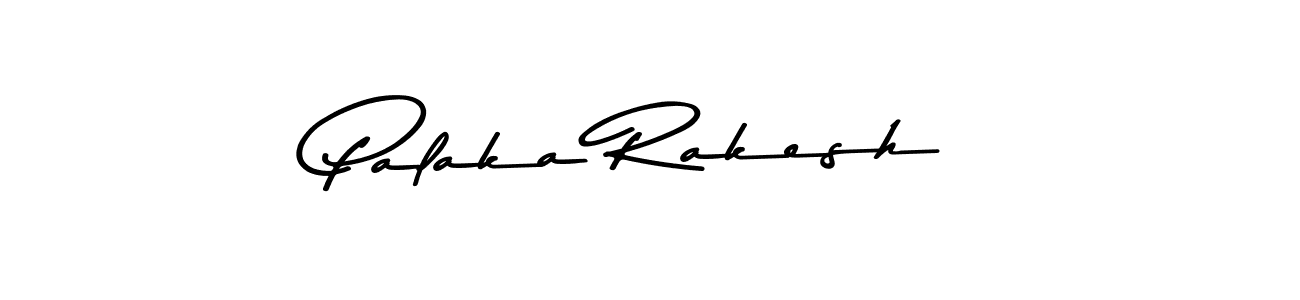 How to make Palaka Rakesh name signature. Use Asem Kandis PERSONAL USE style for creating short signs online. This is the latest handwritten sign. Palaka Rakesh signature style 9 images and pictures png
