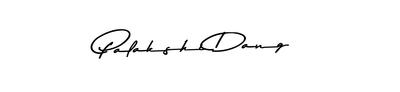 How to make Palakshi Dang signature? Asem Kandis PERSONAL USE is a professional autograph style. Create handwritten signature for Palakshi Dang name. Palakshi Dang signature style 9 images and pictures png