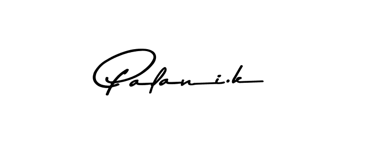 Create a beautiful signature design for name Palani.k. With this signature (Asem Kandis PERSONAL USE) fonts, you can make a handwritten signature for free. Palani.k signature style 9 images and pictures png