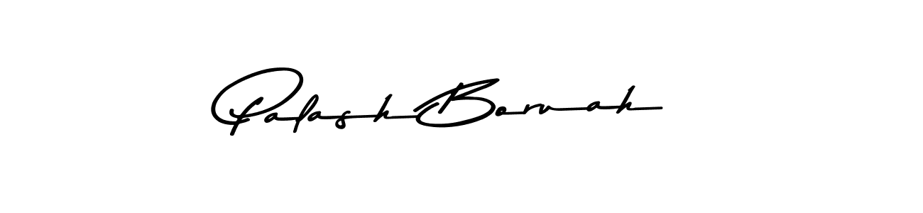 Make a beautiful signature design for name Palash Boruah. With this signature (Asem Kandis PERSONAL USE) style, you can create a handwritten signature for free. Palash Boruah signature style 9 images and pictures png