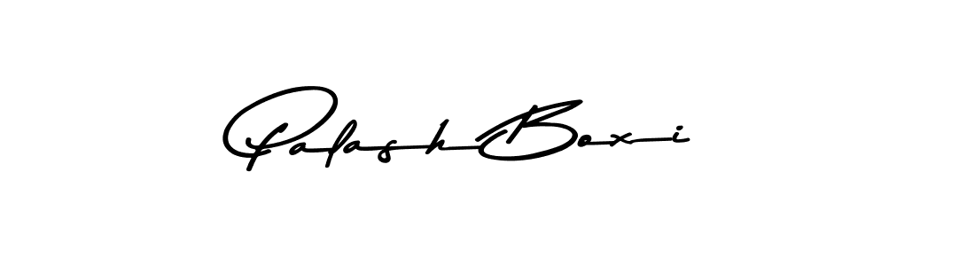Design your own signature with our free online signature maker. With this signature software, you can create a handwritten (Asem Kandis PERSONAL USE) signature for name Palash Boxi. Palash Boxi signature style 9 images and pictures png