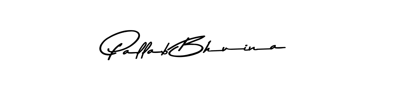 Also we have Pallab Bhuina name is the best signature style. Create professional handwritten signature collection using Asem Kandis PERSONAL USE autograph style. Pallab Bhuina signature style 9 images and pictures png