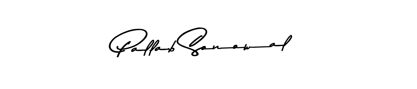 Make a beautiful signature design for name Pallab Sonowal. With this signature (Asem Kandis PERSONAL USE) style, you can create a handwritten signature for free. Pallab Sonowal signature style 9 images and pictures png