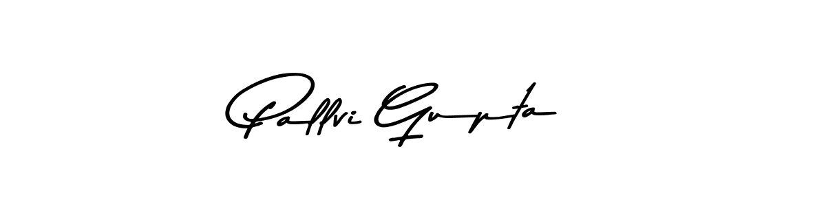 How to make Pallvi Gupta name signature. Use Asem Kandis PERSONAL USE style for creating short signs online. This is the latest handwritten sign. Pallvi Gupta signature style 9 images and pictures png