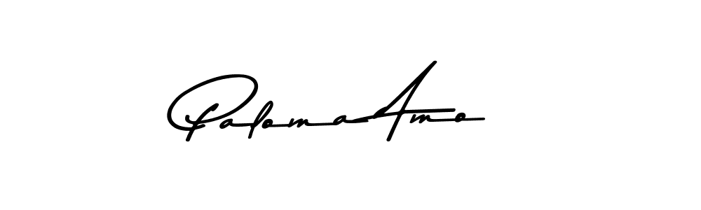 Asem Kandis PERSONAL USE is a professional signature style that is perfect for those who want to add a touch of class to their signature. It is also a great choice for those who want to make their signature more unique. Get Paloma Amo name to fancy signature for free. Paloma Amo signature style 9 images and pictures png