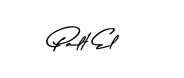 How to make Palt El signature? Asem Kandis PERSONAL USE is a professional autograph style. Create handwritten signature for Palt El name. Palt El signature style 9 images and pictures png