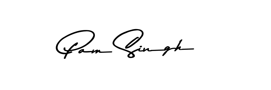 How to make Pam Singh signature? Asem Kandis PERSONAL USE is a professional autograph style. Create handwritten signature for Pam Singh name. Pam Singh signature style 9 images and pictures png