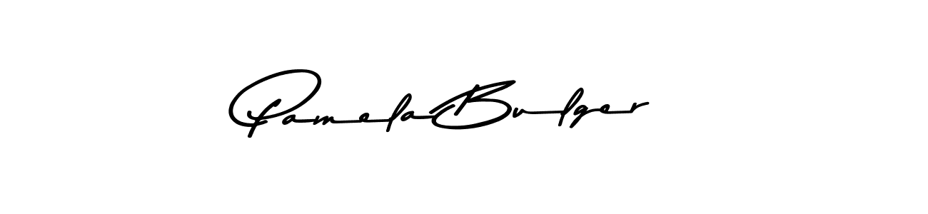 Use a signature maker to create a handwritten signature online. With this signature software, you can design (Asem Kandis PERSONAL USE) your own signature for name Pamela Bulger. Pamela Bulger signature style 9 images and pictures png