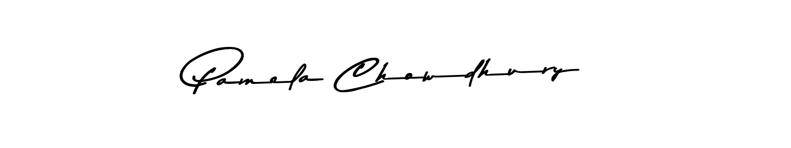 Make a beautiful signature design for name Pamela Chowdhury. Use this online signature maker to create a handwritten signature for free. Pamela Chowdhury signature style 9 images and pictures png