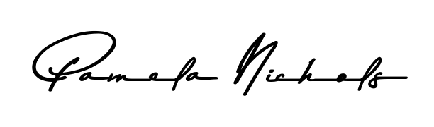 Elevate your brand with a stunning Pamela Nichols eSignature. The Asem Kandis PERSONAL USE style provides a balanced, flowing aesthetic for everyday signing. Pamela Nichols signature style 9 images and pictures png