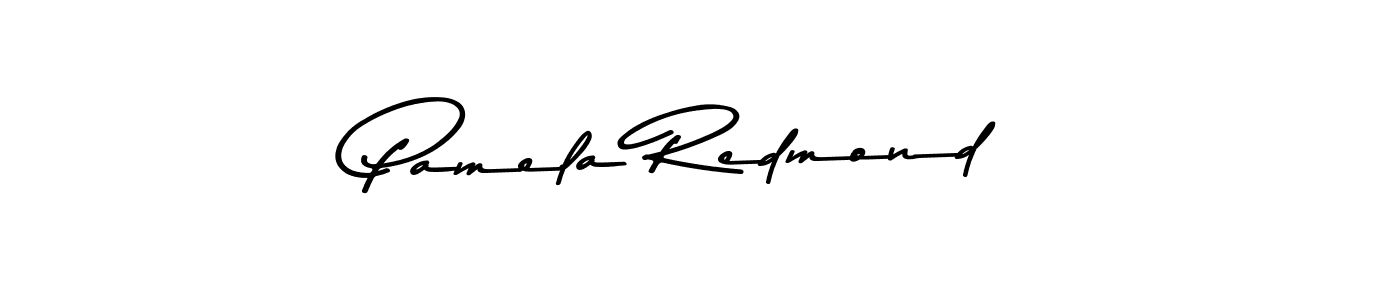 Design your own signature with our free online signature maker. With this signature software, you can create a handwritten (Asem Kandis PERSONAL USE) signature for name Pamela Redmond. Pamela Redmond signature style 9 images and pictures png