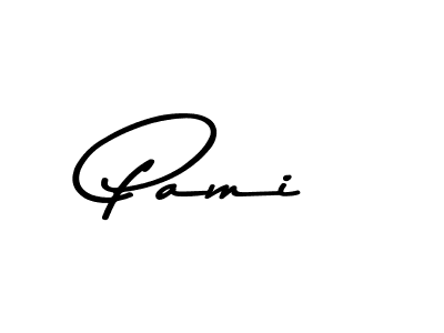 How to make Pami signature? Asem Kandis PERSONAL USE is a professional autograph style. Create handwritten signature for Pami name. Pami signature style 9 images and pictures png