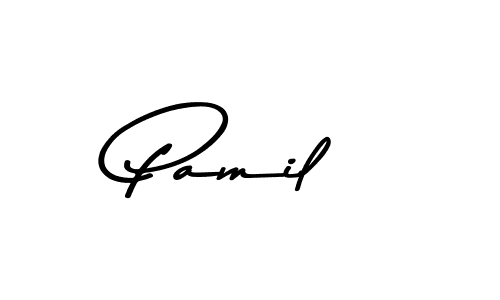 See photos of Pamil official signature by Spectra . Check more albums & portfolios. Read reviews & check more about Asem Kandis PERSONAL USE font. Pamil signature style 9 images and pictures png