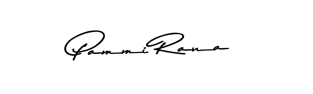 Make a beautiful signature design for name Pammi Rana. With this signature (Asem Kandis PERSONAL USE) style, you can create a handwritten signature for free. Pammi Rana signature style 9 images and pictures png
