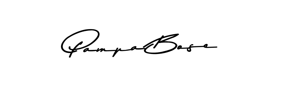 Make a beautiful signature design for name Pampa Bose. Use this online signature maker to create a handwritten signature for free. Pampa Bose signature style 9 images and pictures png