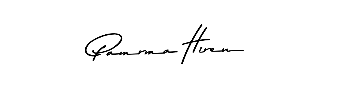 Once you've used our free online signature maker to create your best signature Asem Kandis PERSONAL USE style, it's time to enjoy all of the benefits that Pamrma Hiren name signing documents. Pamrma Hiren signature style 9 images and pictures png