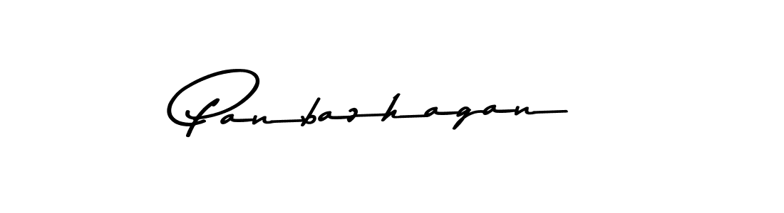 How to make Panbazhagan signature? Asem Kandis PERSONAL USE is a professional autograph style. Create handwritten signature for Panbazhagan name. Panbazhagan signature style 9 images and pictures png