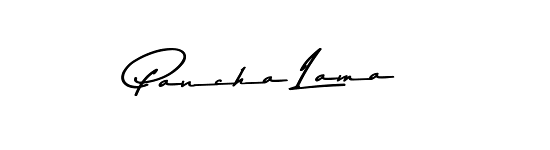 Design your own signature with our free online signature maker. With this signature software, you can create a handwritten (Asem Kandis PERSONAL USE) signature for name Pancha Lama. Pancha Lama signature style 9 images and pictures png